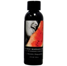 Earthly Body Edible Massage Oil-Watermelon 2oz